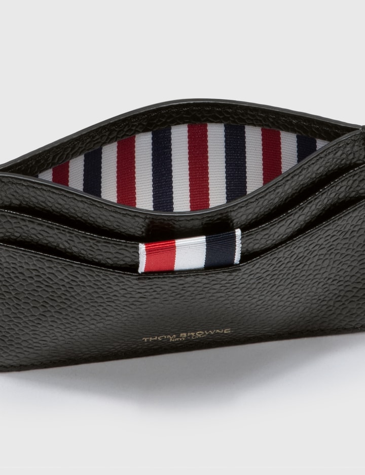 Thom Browne Single Card Holder2 blk HBX Globally Curated Fashion