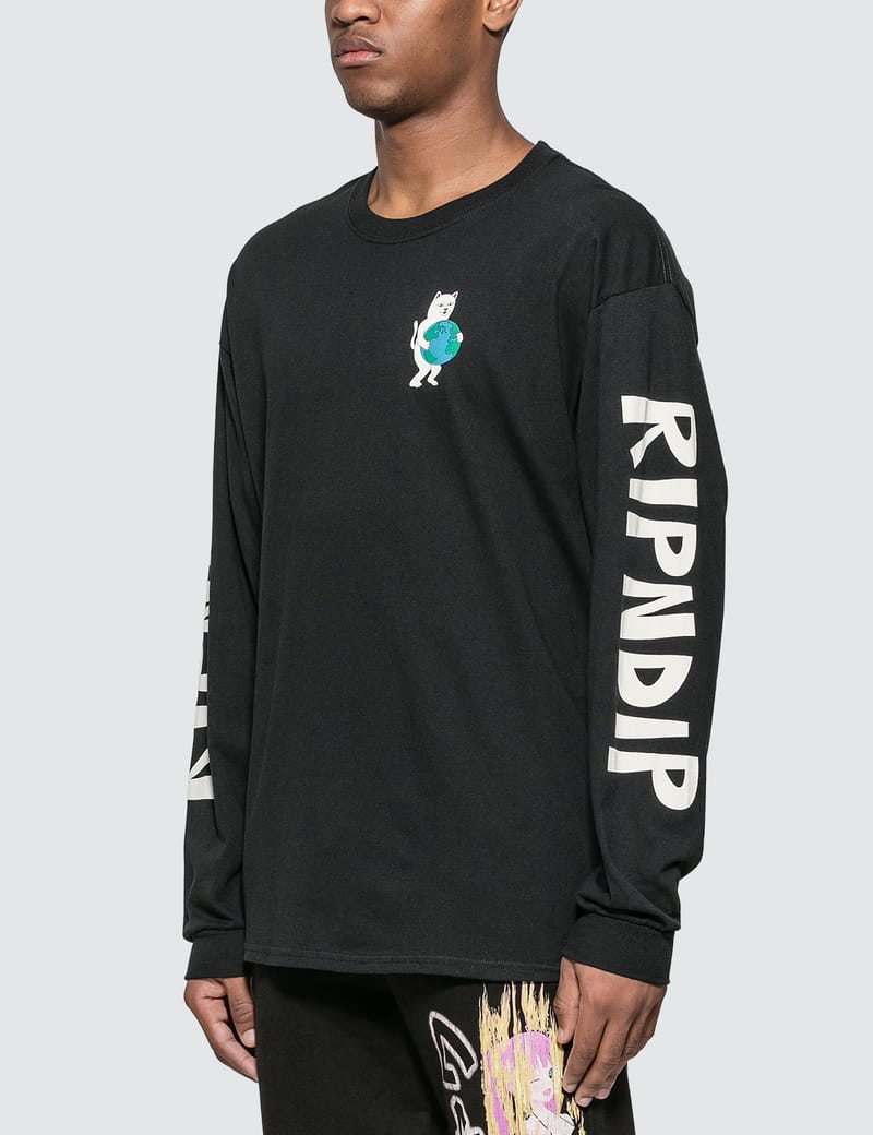 RIPNDIP - Fuck Everything Long Sleeve T-Shirt | HBX
