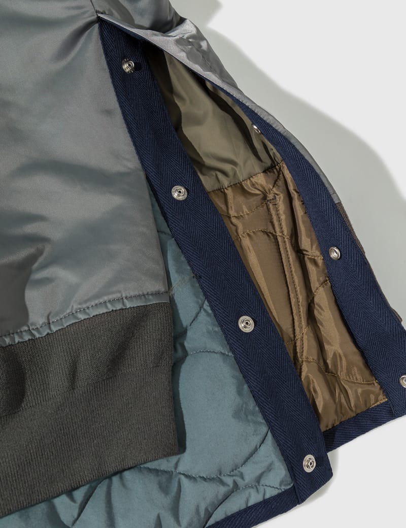 Sacai - ナイロン ツイル ミック スブルゾン ジャケット | HBX