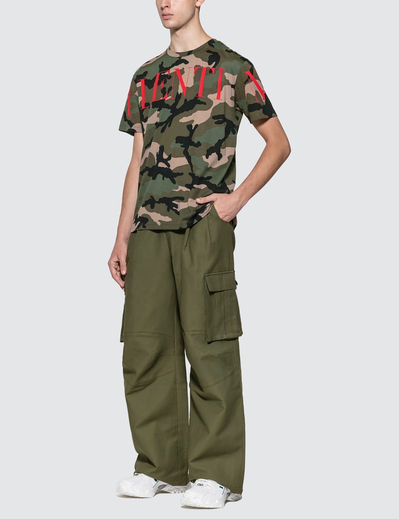 Valentino - Camo T-Shirt | HBX