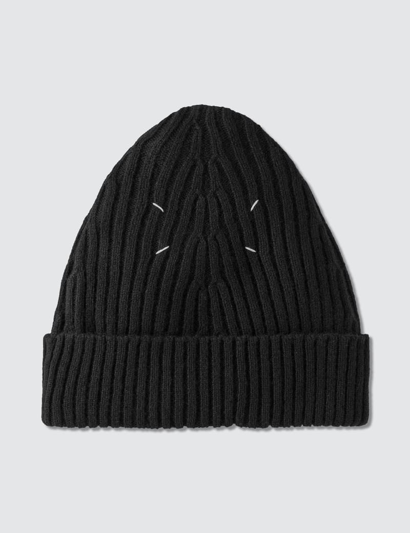 Maison Margiela - Ribbed Beanie | HBX - Globally Curated Fashion