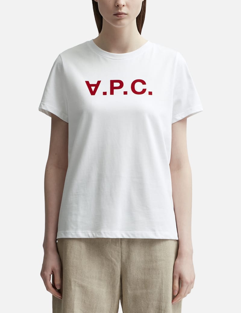 A.P.C. - VPC Blanc F T-shirt | HBX - Globally Curated Fashion and