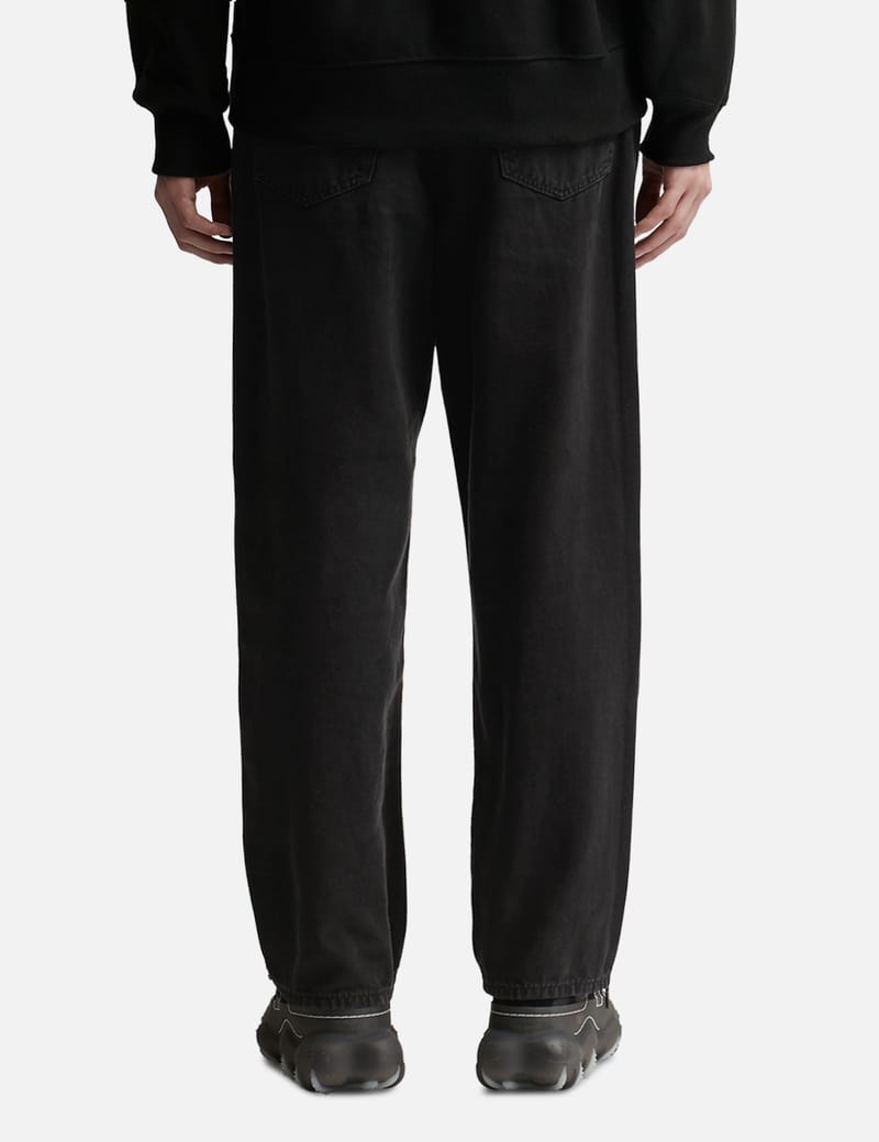 STUSSY BIG ‘OL JEAN WASHED CANVAS Black Stussy Big Ol Jean Washed Canvas, black – Tiki Room Skateboards