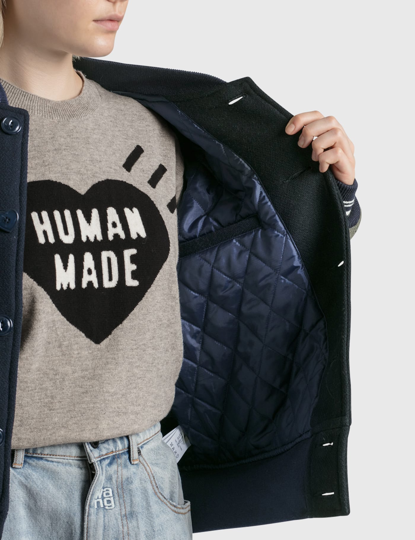 Human Made - Varsity Jacket | HBX - Globally Curated Fashion and Lifestyle  by Hypebeast