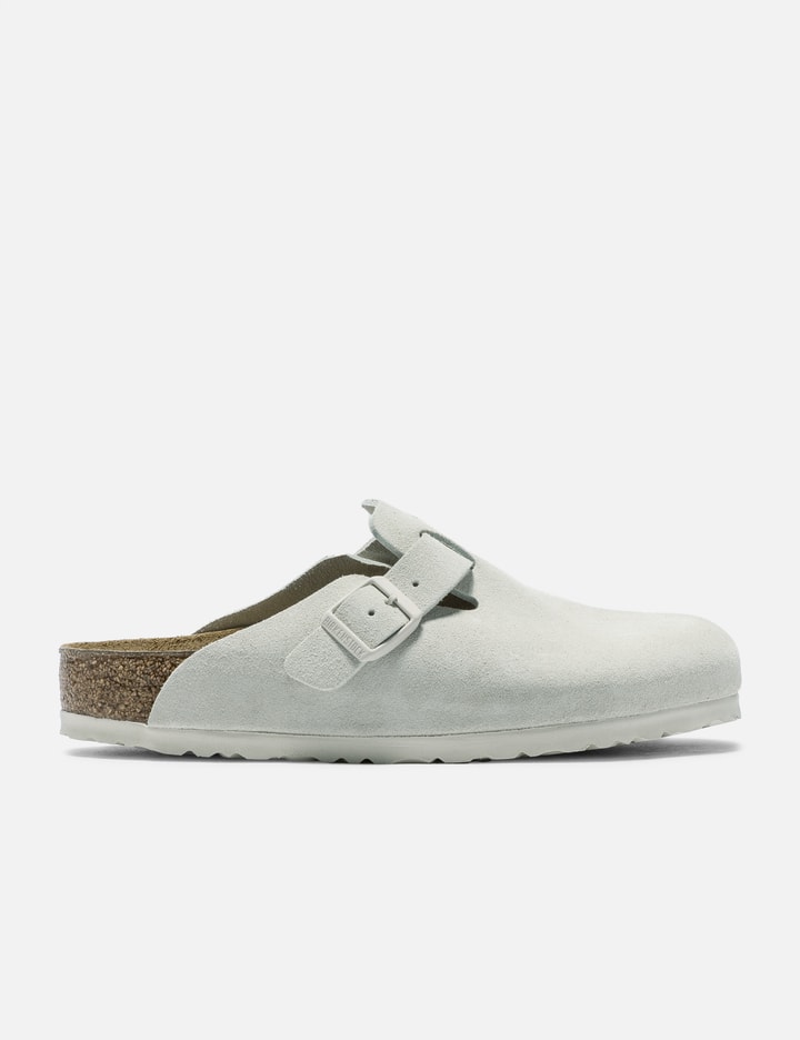 Birkenstock - Boston Suede Clogs | HBX - Globally Curated Fashion and ...