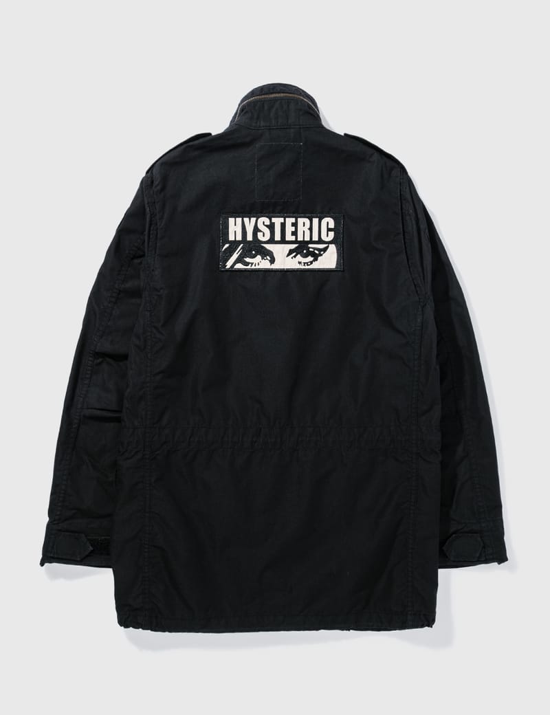 HYSTERIC M65 WITH BATCH MILITARY JACKET