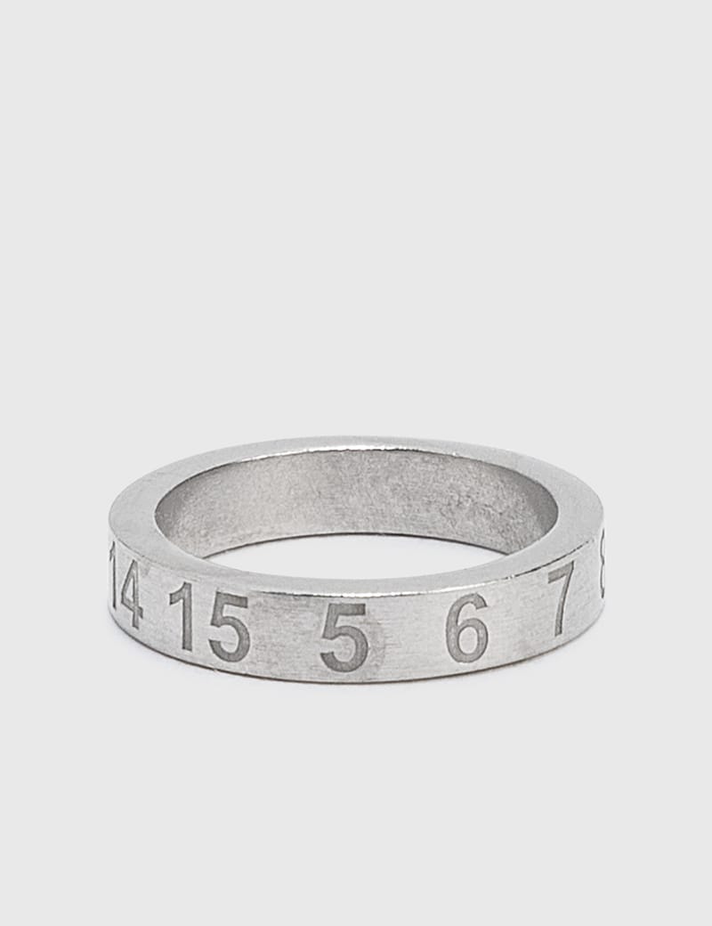 Maison Margiela - Number Logo Ring | HBX - Globally Curated