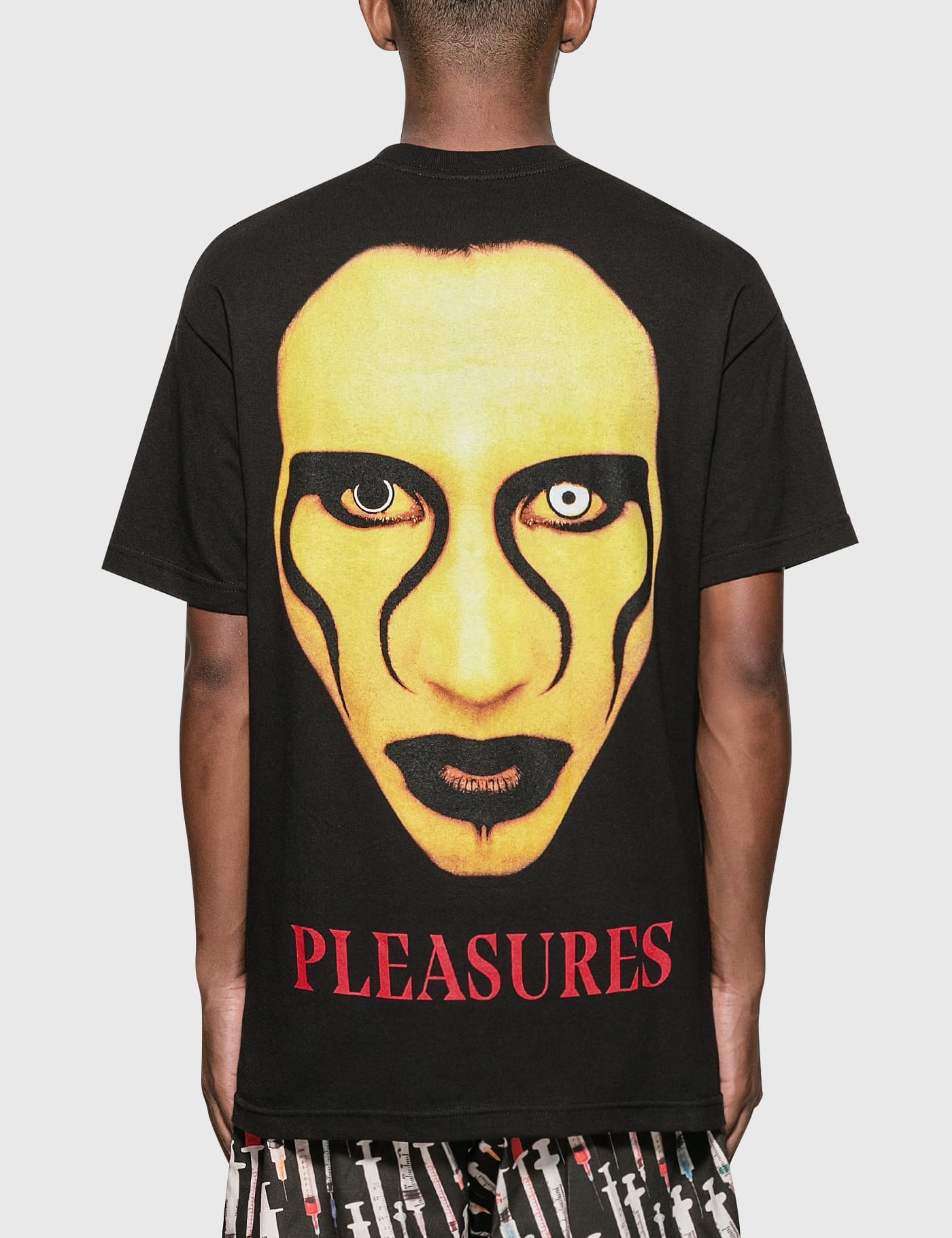 Pleasures - Pleasures x Marilyn Manson T-Shirt | HBX - HYPEBEAST 