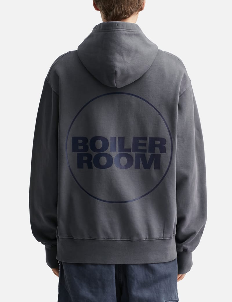 Boiler Room - Heat Reactive Logo Hood | HBX - Globally