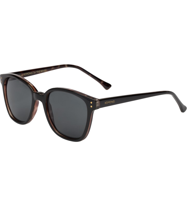 Komono Renee Fern NEW sunglasses riunded square frame unisex Komono Sunglasses Renee - multicolor (fern) main image 2