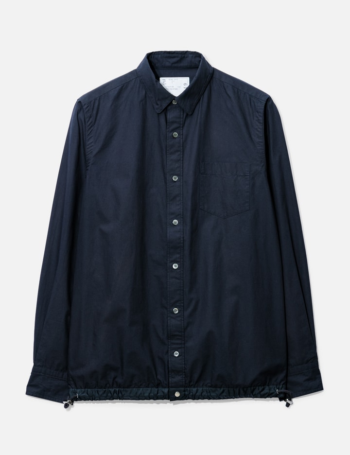 Sacai Blue Cotton Pattern Shirt main image 0