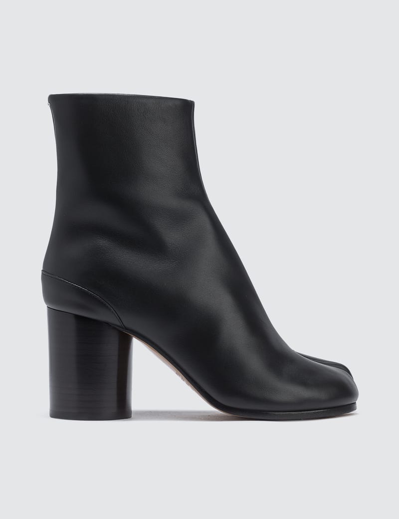 Maison Margiela - Tabi Split-toe Leather Ankle Boots | HBX