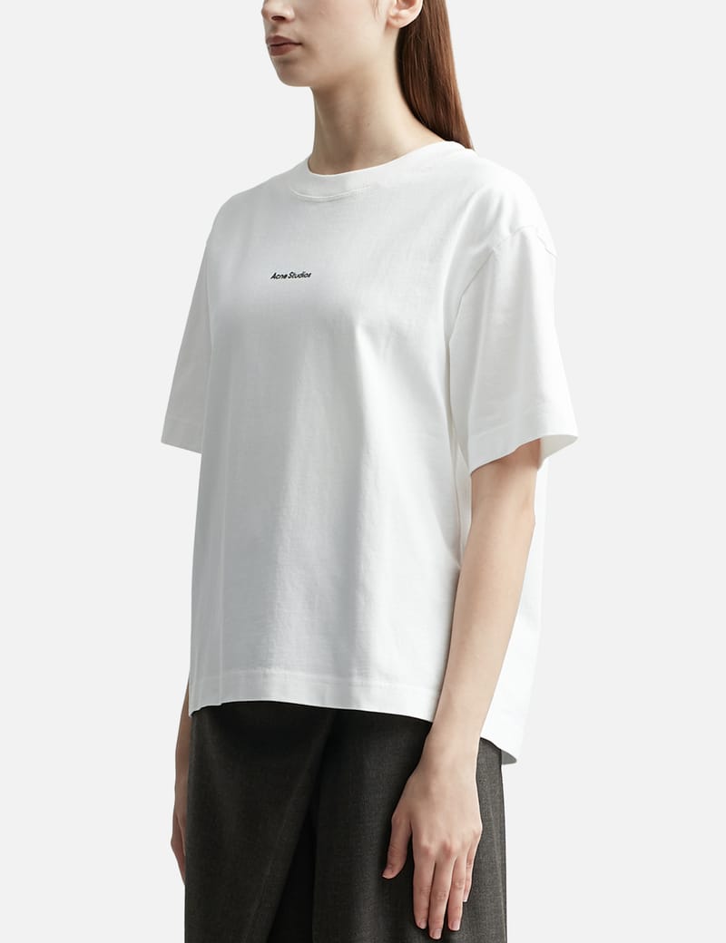 Acne Studios - Logo T-shirt | HBX - Globally Curated Fashion and