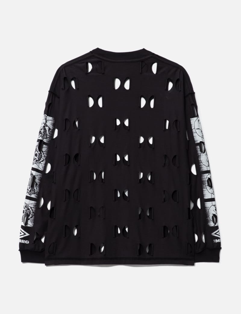 韓国*UMBRO■Fresh Small Logo Long Sleeve Umbro - Against The Fence Longsleeve T-shirt | HBX