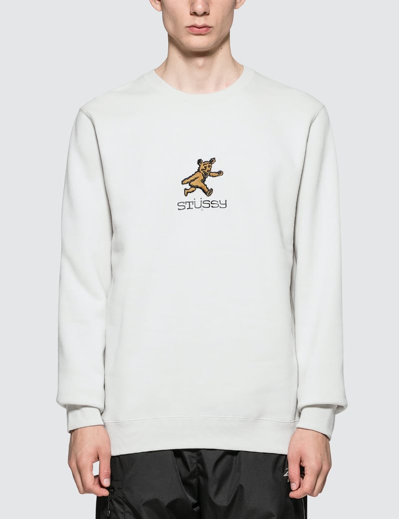 Stüssy - Bear App. Crewneck | HBX