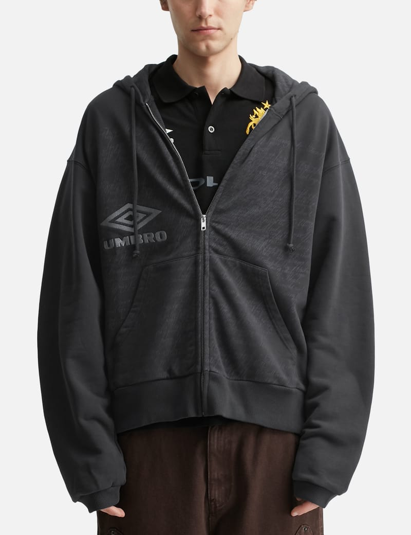 Umbro Umbro X Slam Jam Compact Masked Zip Hoodie - Heavyweight