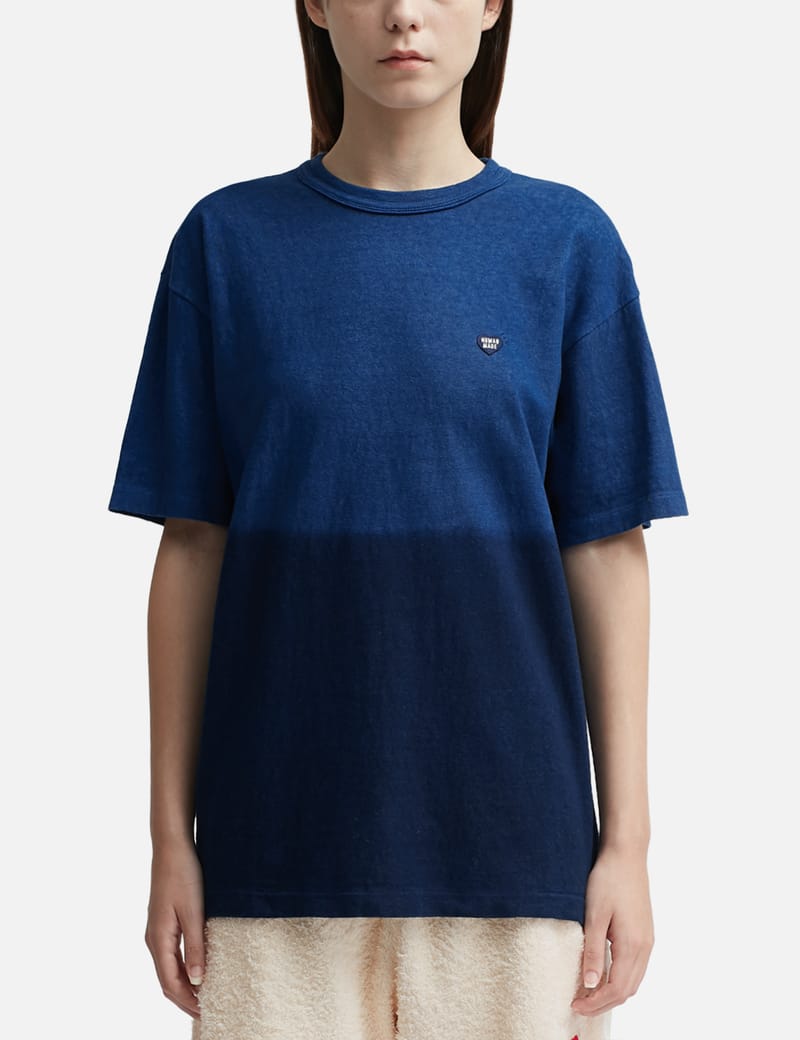 HUMAN MADE INDIGO DYED T-SHIRT #1