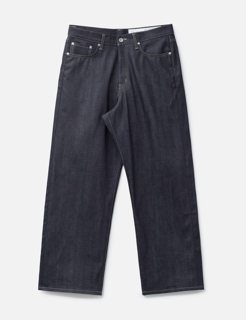 NEIGHBORHOOD - Washed Denim DP Basic Pants | HBX