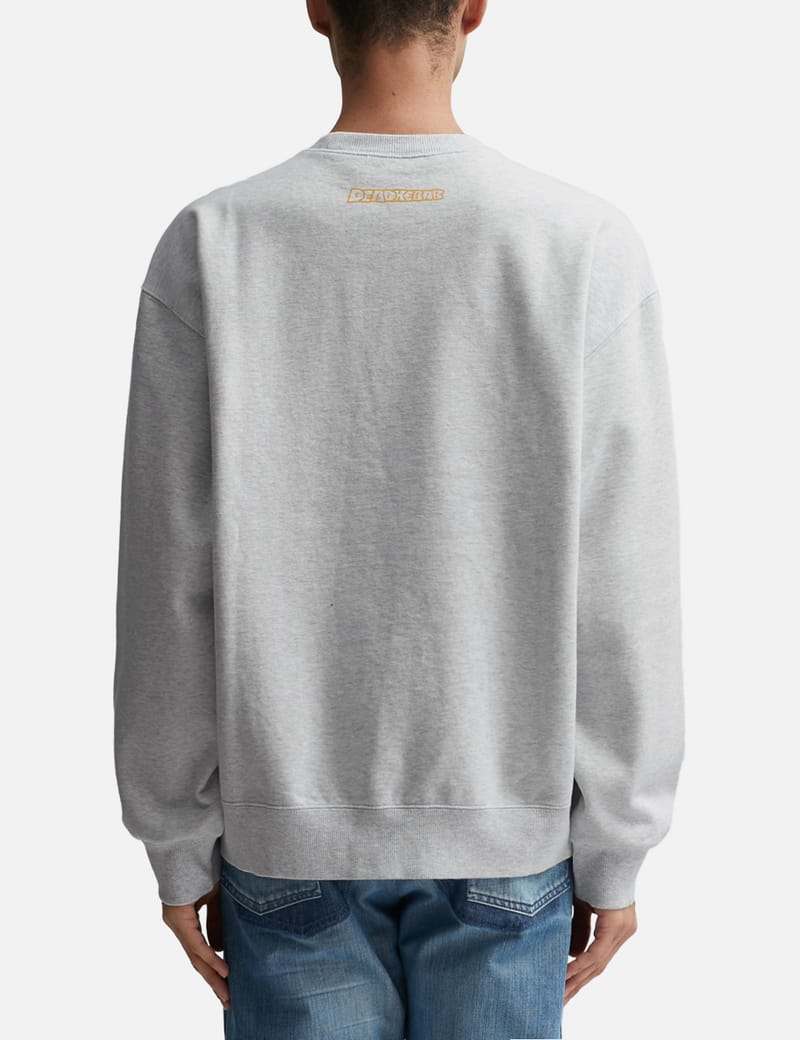 【Carhartt】 DEADKEBAB KNOCK KNOCK SWEATSHIRT Carhartt Wip DeadKebab Knock Knock Sweat Ash Heather