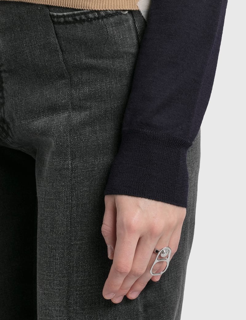 MM6 Maison Margiela - Pull Tab Ring | HBX