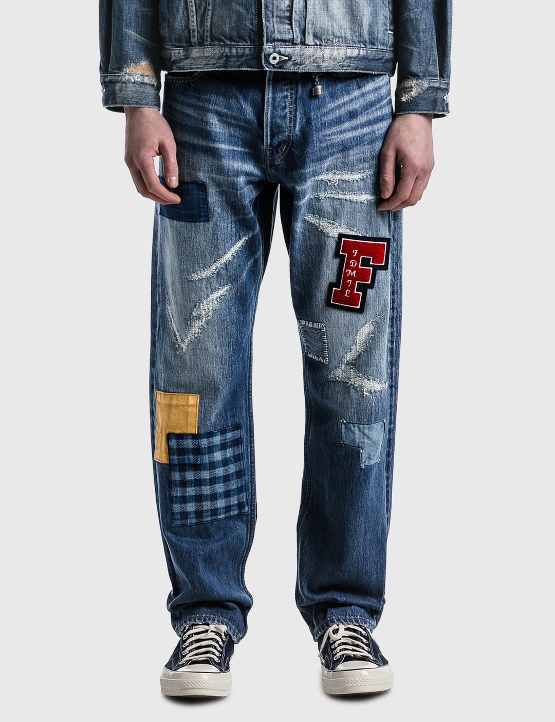 FDMTL - CLASSIC STRAIGHT DENIM | HBX - Globally Curated Fashion and ...