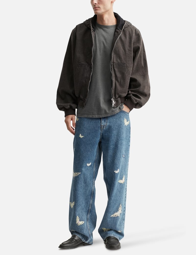 ★OUR LEGACY★ バンク ジャケット Black Coated Wash Our Legacy - Bank Jacket Black Coated Wash
