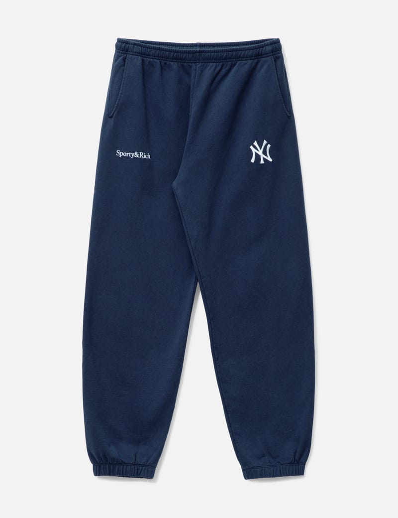 NEW【Sporty＆Rich for '47＆The New York Yankees】Sweatpant SPORTY & RICH + '47 & The New York Yankees embroidered