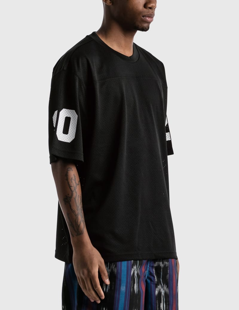 Stüssy - Mesh Football Jersey | HBX - Globally Curated Fashion and