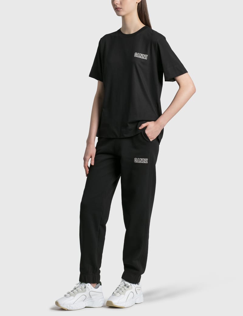 ☆【GANNI】☆GANNI SOFTWARE ISOLI ELASTICATED PANTS BLACK☆ Ganni - Software Isoli Elasticated Pants | HBX - Globally