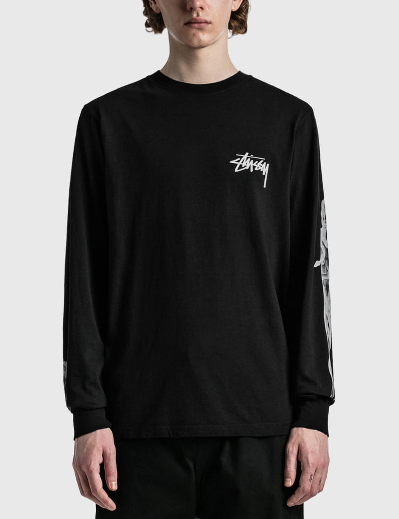 Stüssy - Venus Pigment Dyed Long Sleeve T-shirt | HBX