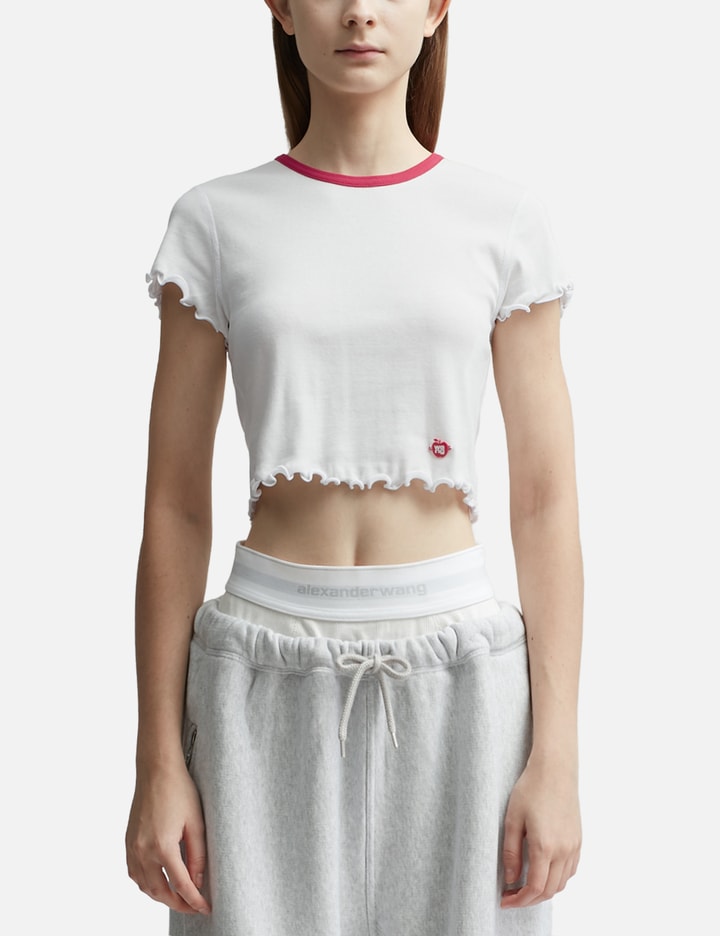 T By Alexander Wang Lettuce Hem Baby Tshirt HBX Globally Curated