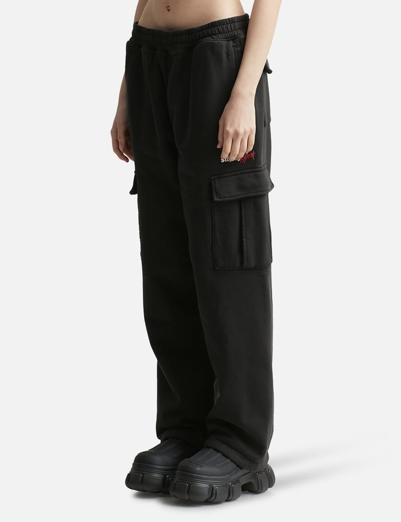 Cargo pants Stüssy Sport Cargo Fleece Pant 116578 black