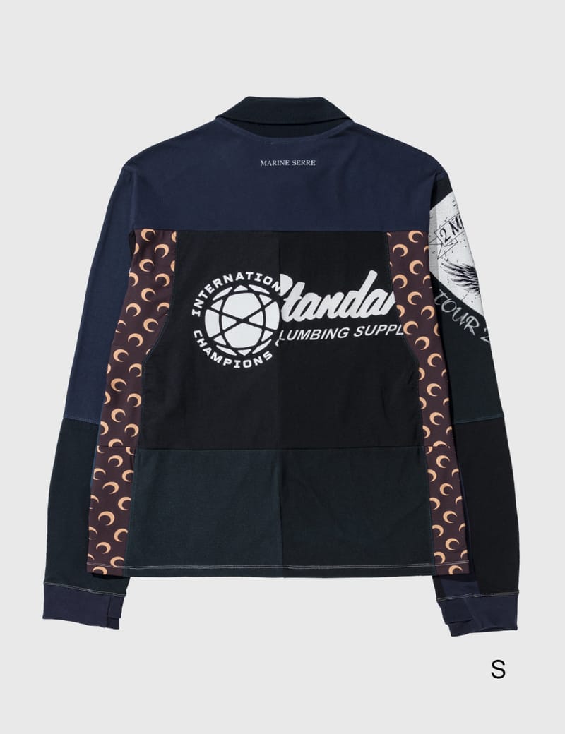 Marine Serre - Regenerated Polo Sweater | HBX
