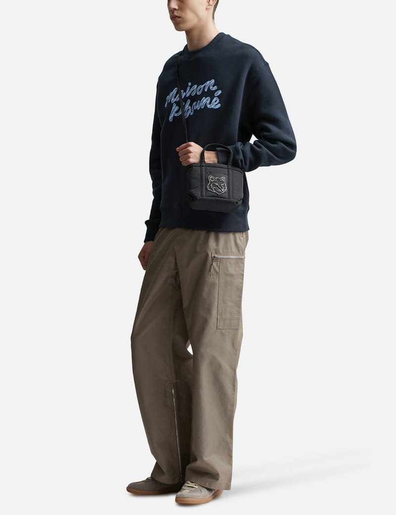 Maison Kitsuné - FOX HEAD PUFFER MINI TOTE | HBX - ハイプ
