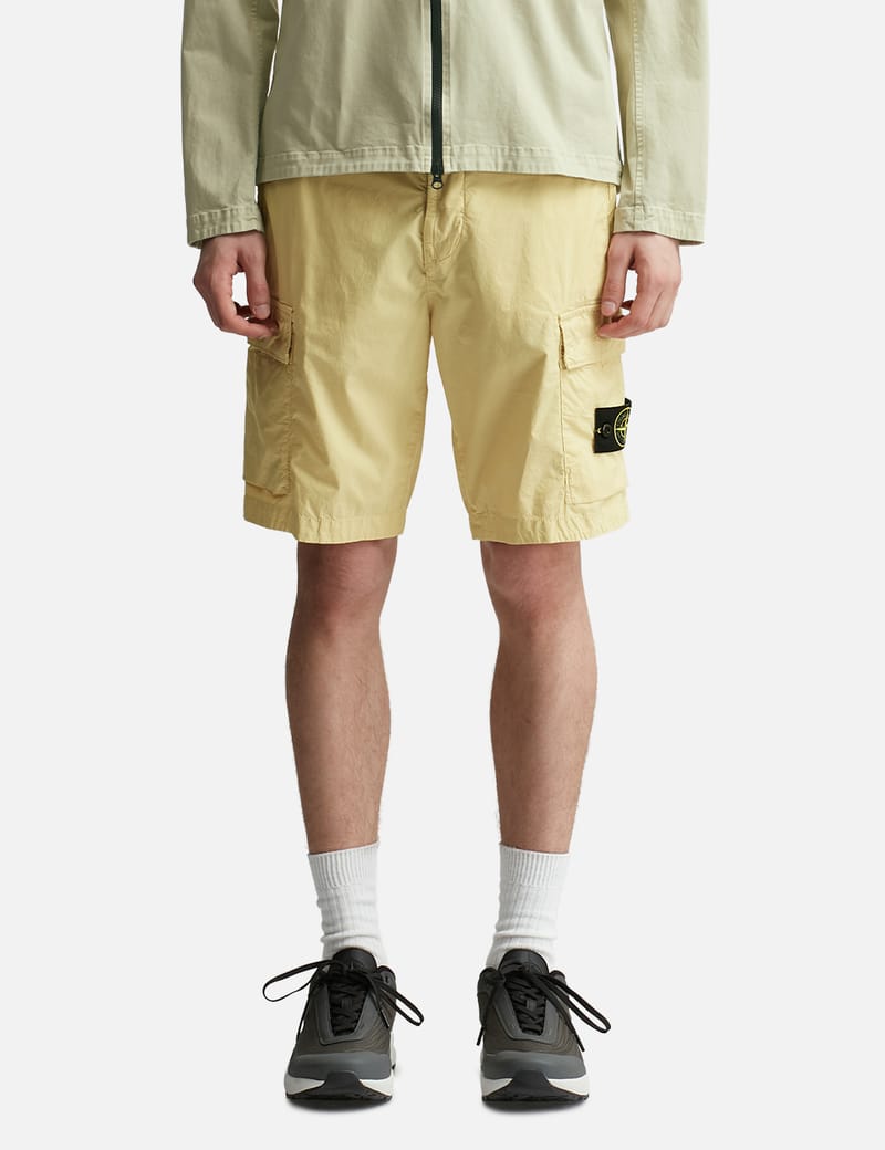 Stone Island - Regular Fit Cargo Bermuda Shorts | HBX