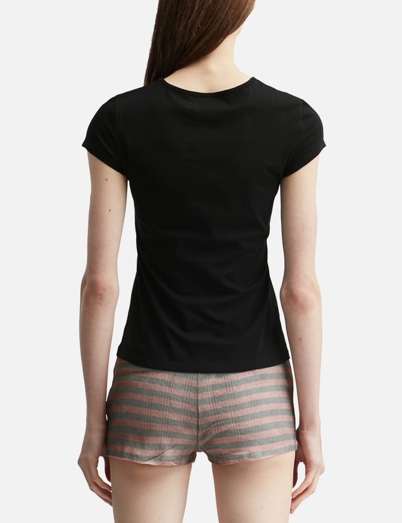 Praying Women Are An Illusion Tee - Ironic graphic print tee with