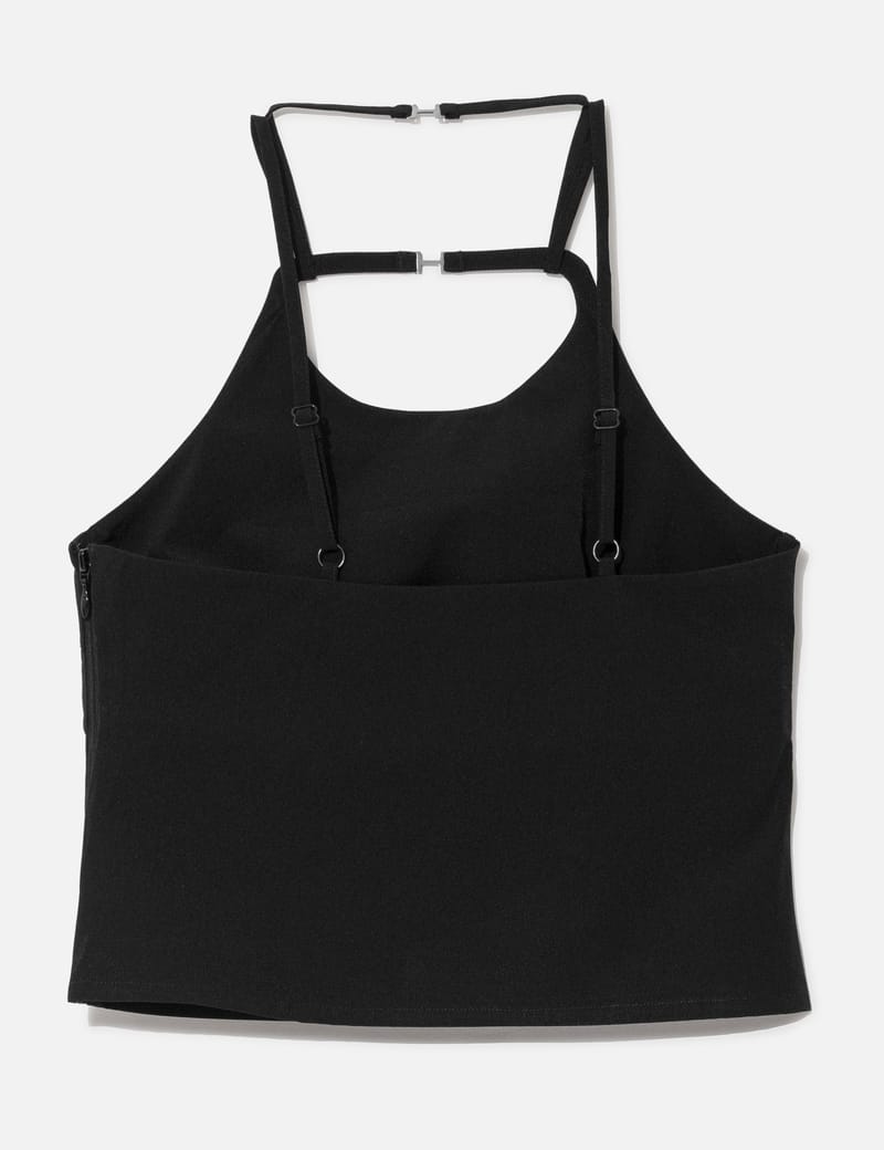 【Heliot Emil】Deconstructed Tank Top Heliot Emil White Deconstructed Tank Top