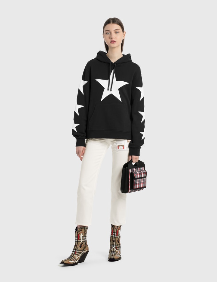 Burberry - Star Motif Cotton Oversized Hoodie | HBX - Globally Curated ...