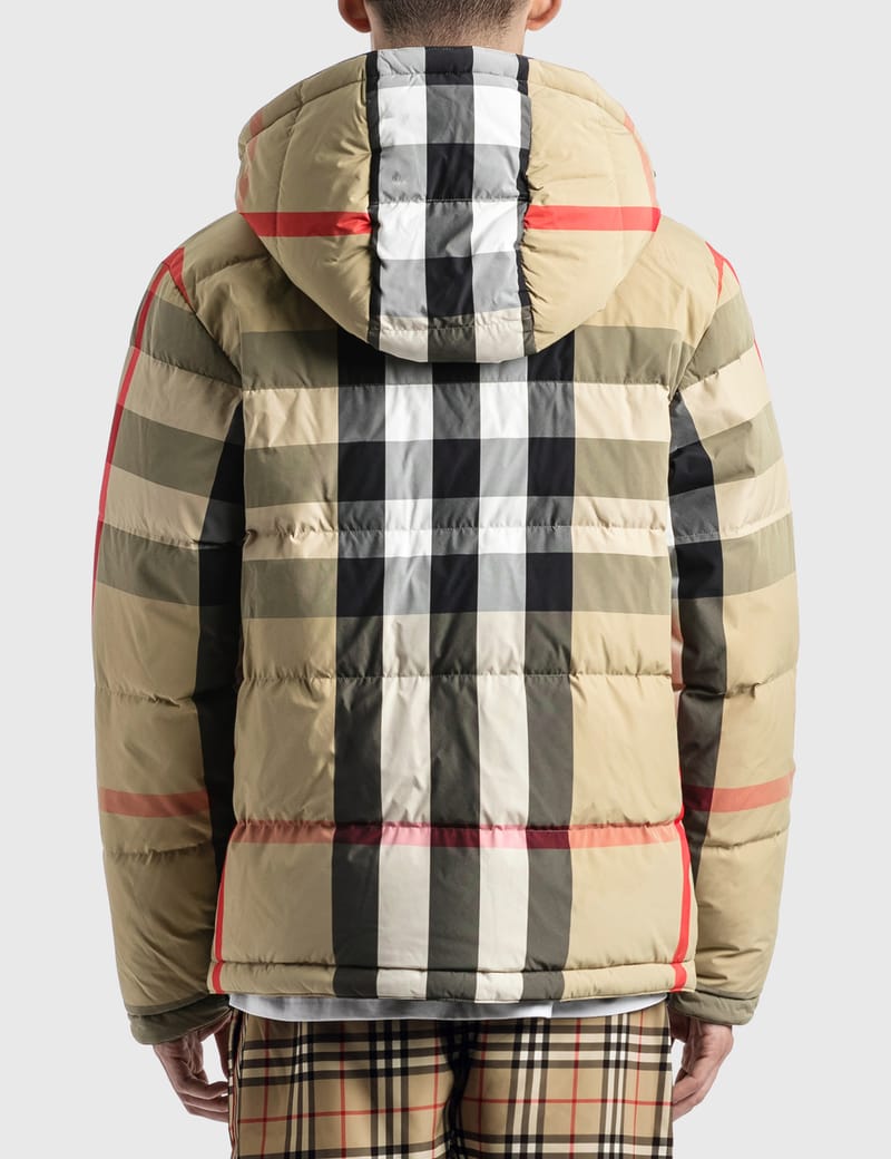 Burberry - Reversible Recycled Nylon Down Puffer Jacket | HBX