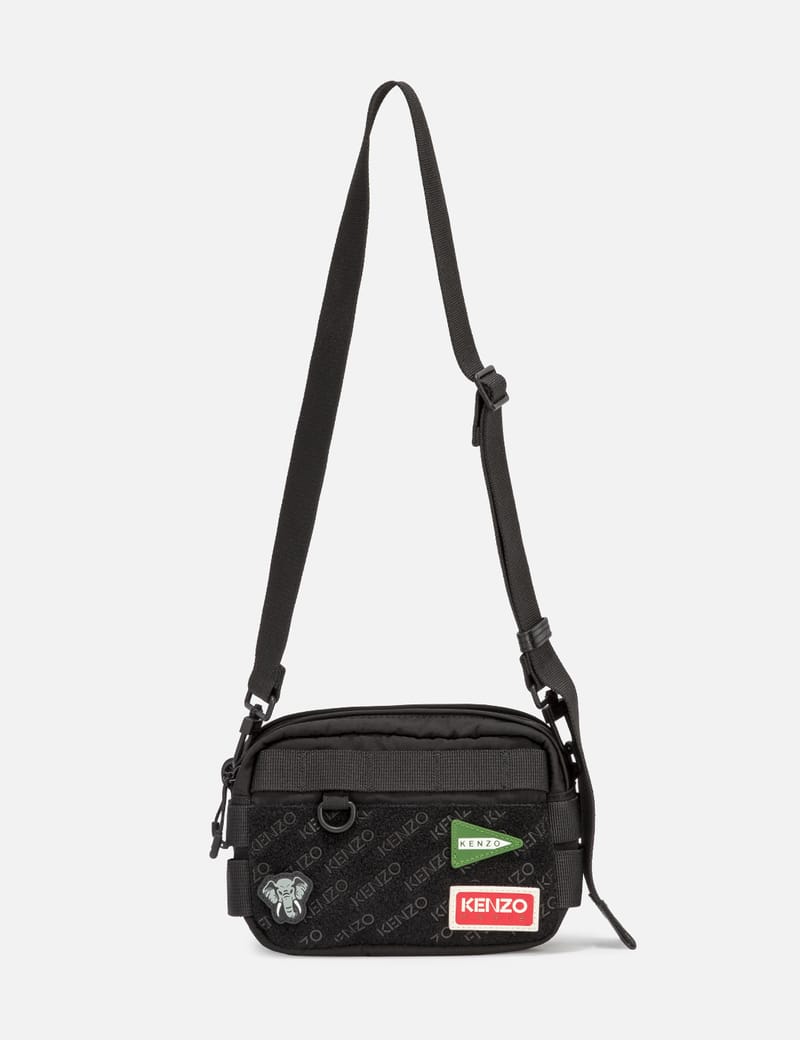 KENZO ロゴ入り crossbody bag / ベルトバッグ