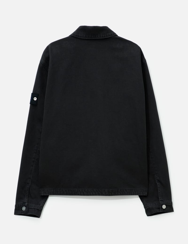 Stone Island Light Bull Denim TC Jacket - Lightweight 13oz garment