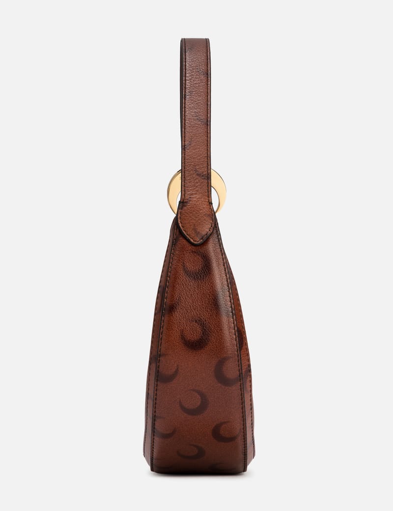 Marine Serre - Airbrushed Crafted Leather Mini Eclips Bag