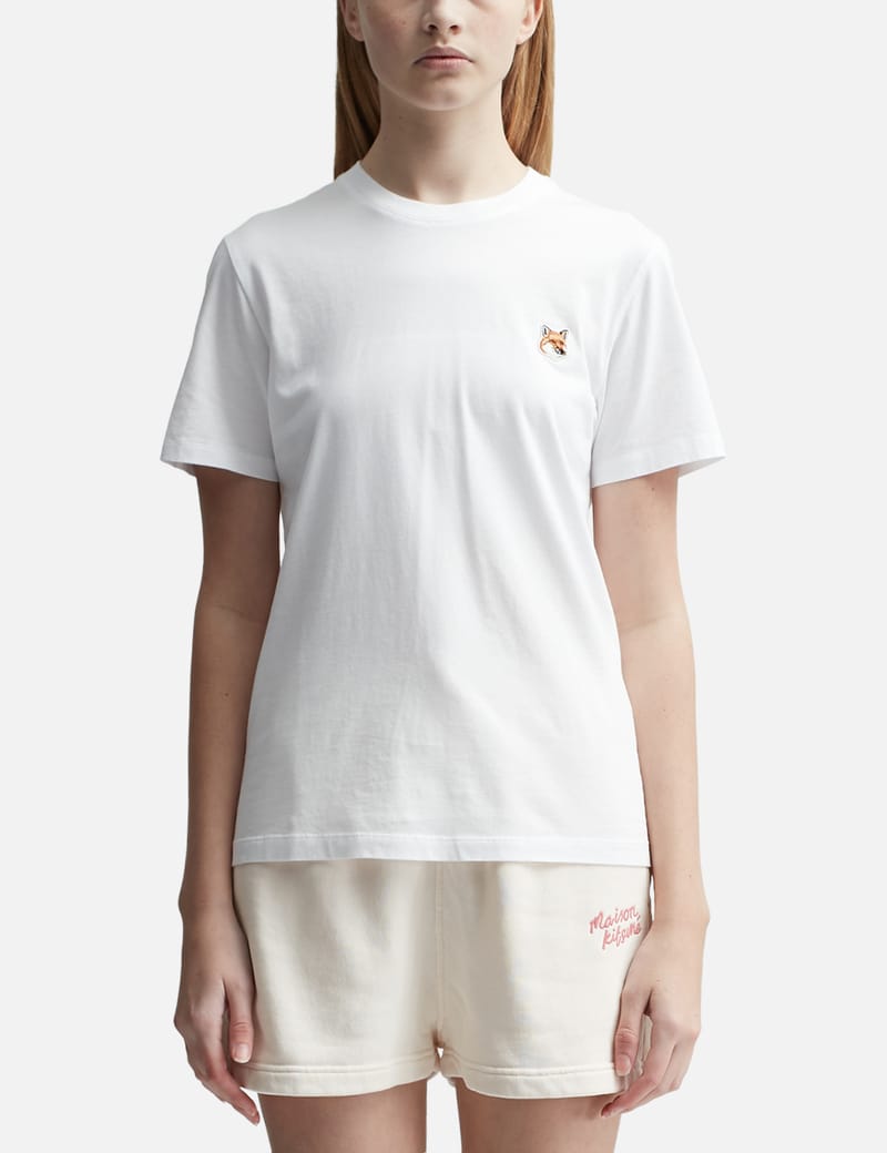 FOX HEAD PATCH REGULAR TEE-SHIRT | Maison Kitsuné