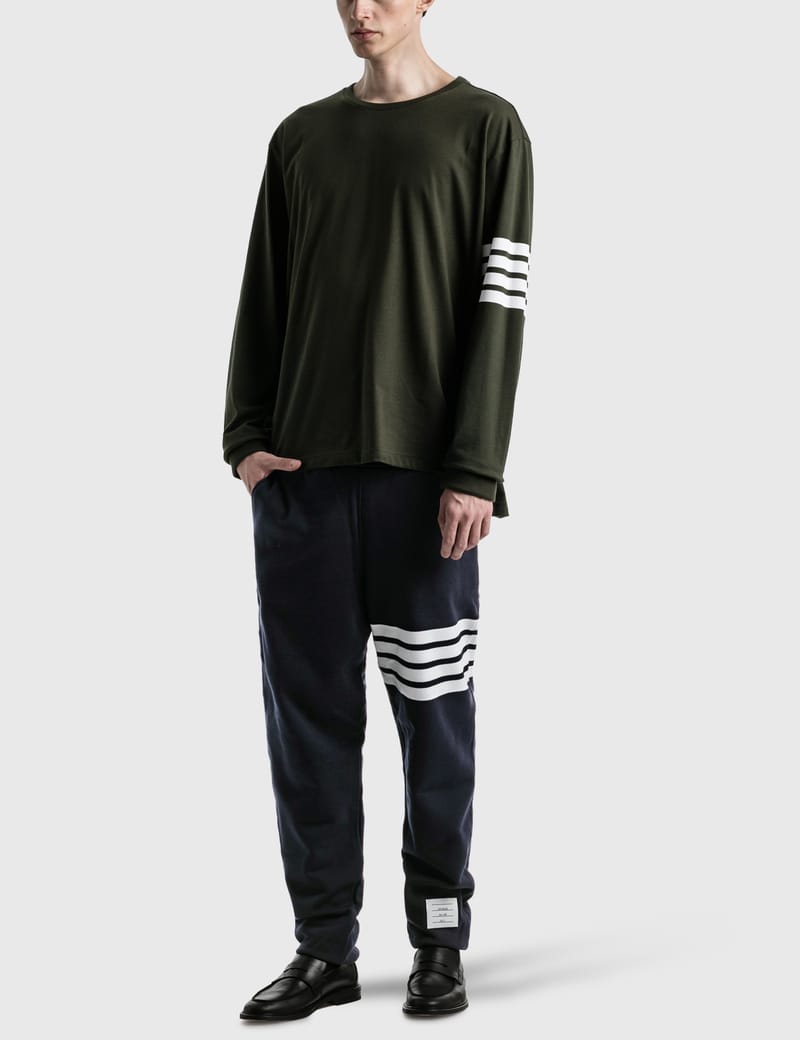 トム ブラウン - 4-Bar ロングスリーブ Tシャツ | HBX