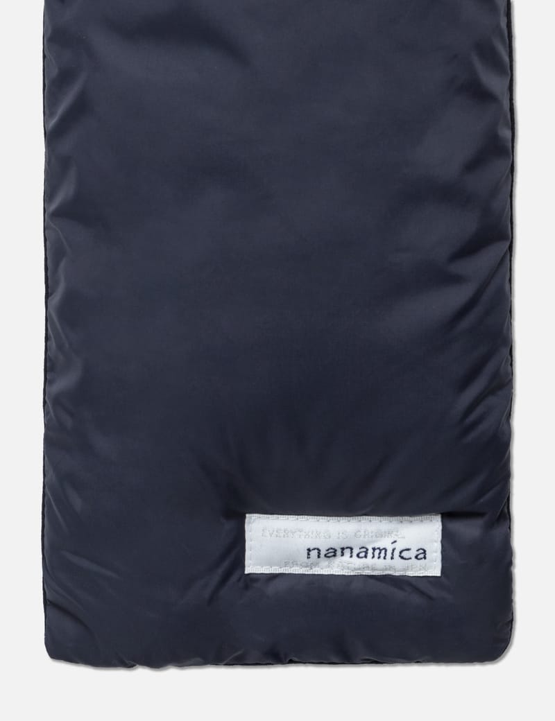 nanamica Down Muffler BLACK 22FA-I（ナナミカ ダウン マフラー