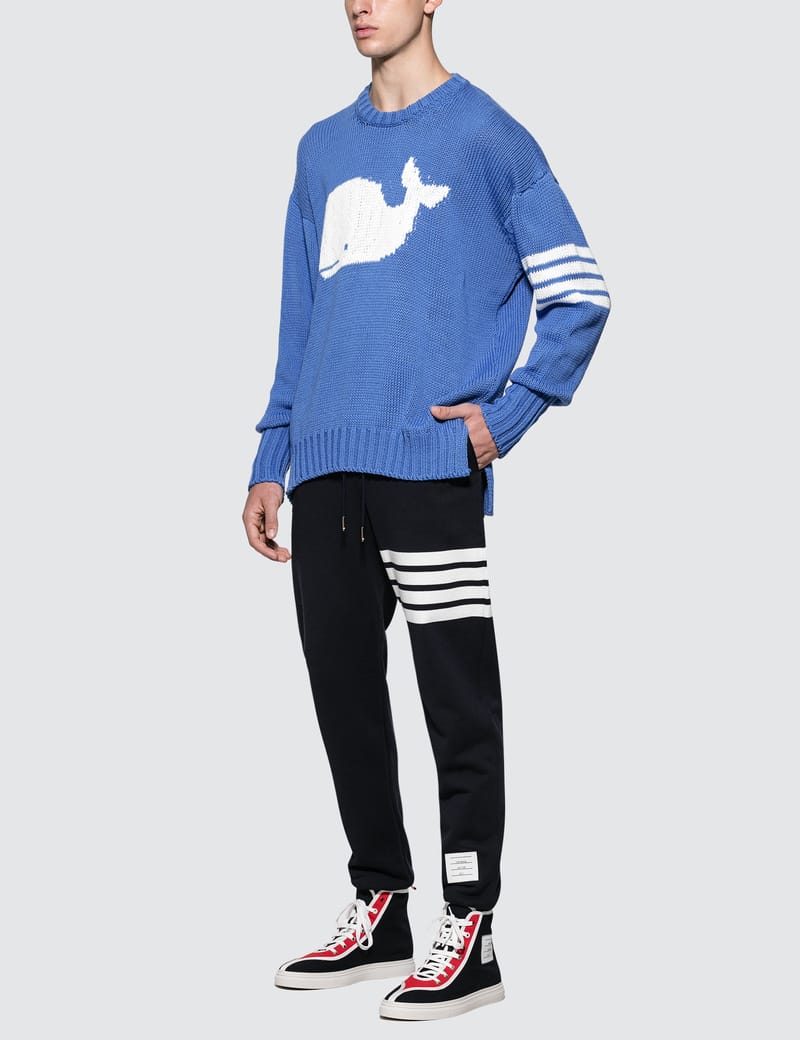 Thom browne sweater on sale whale