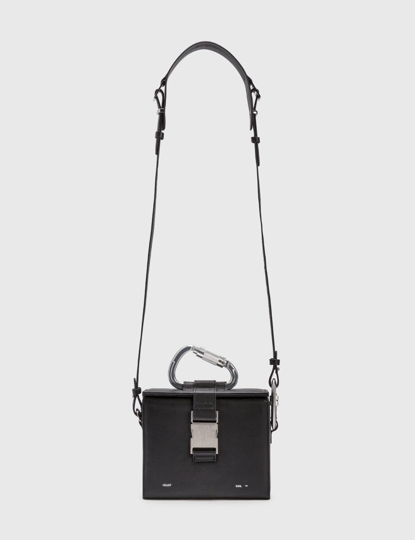 Heliot Emil - Leather Carabiner Box Bag | HBX - Globally Curated Fashion  and Lifestyle by Hypebeast