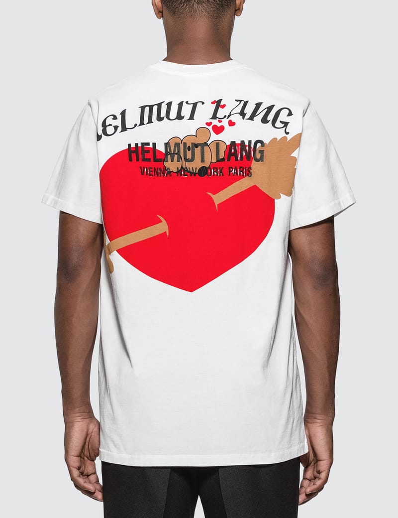 Helmut lang best sale heart hoodie