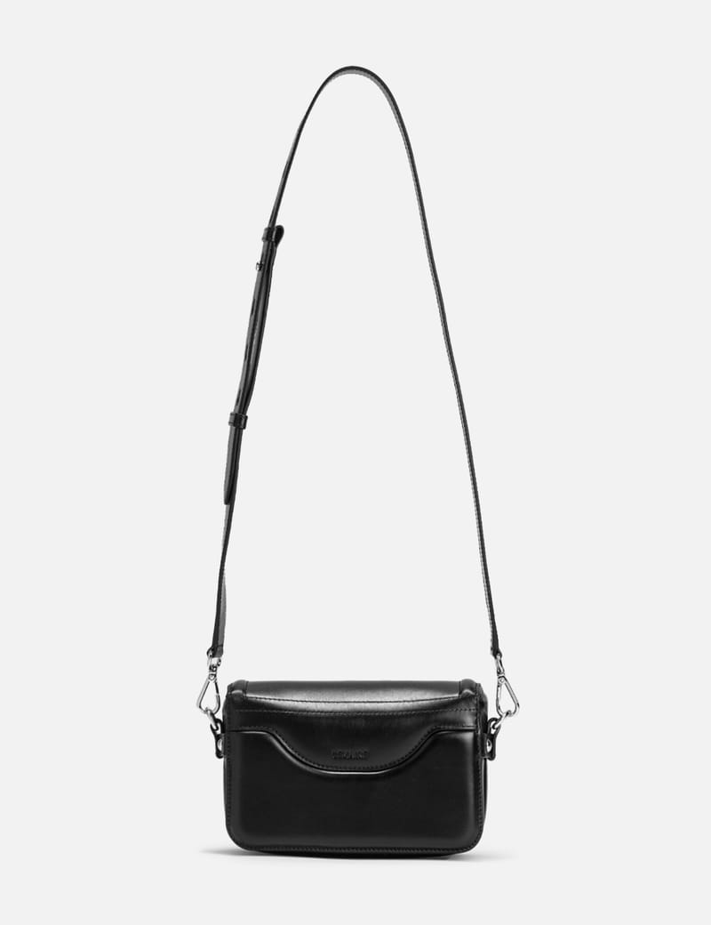 LEMAIRE サッチェルバック 黒 レザー サコッシュ ショルダー
