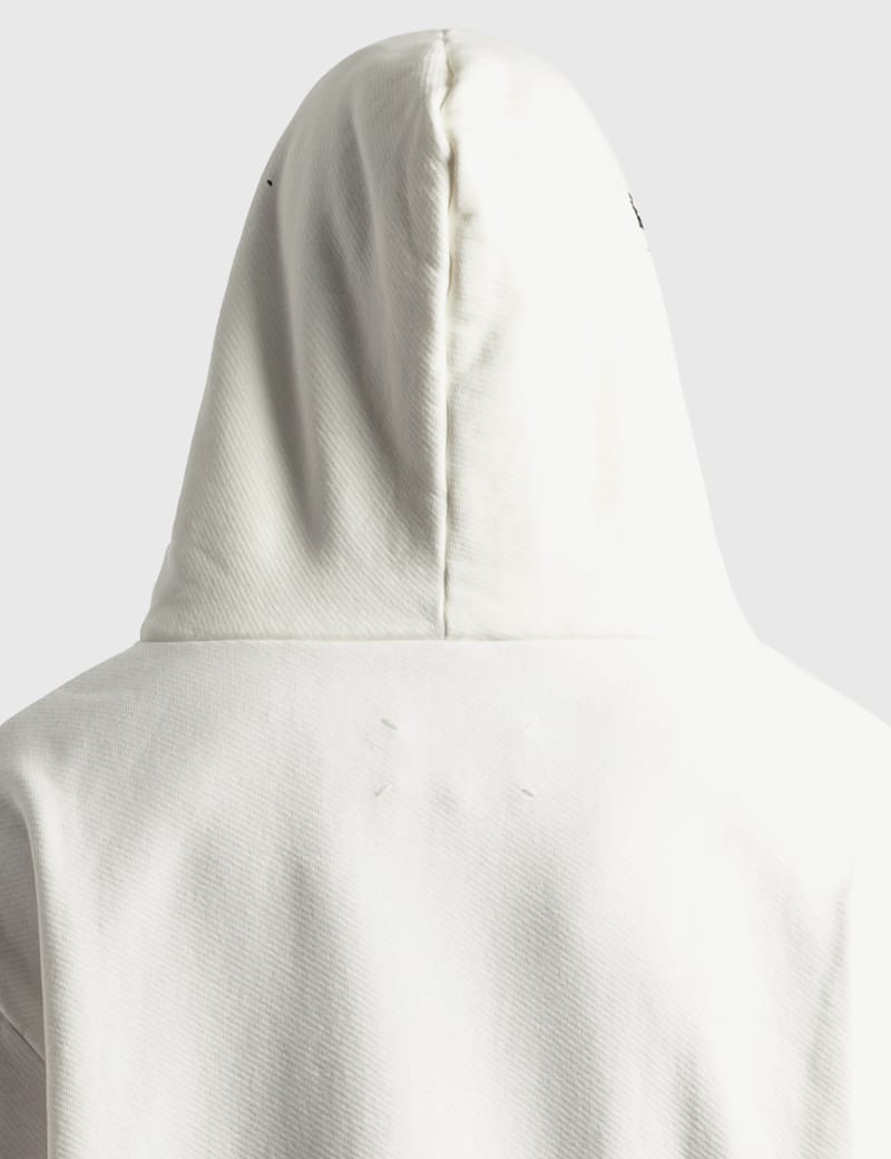 Maison Margiela - Logo Paint Hoodie | HBX - Globally Curated Maison Margiela - Logo Paint Hoodie | HBX - Globally Curated